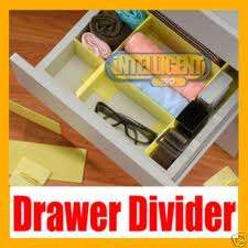 CHANGEABLE GRID DRAWER DIVIDER ORGANIZER
