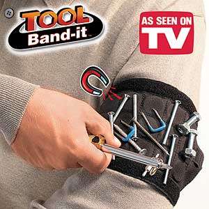 Tool Band It- THE ADJUSTABLE MAGNETIC ARM BAND!