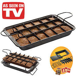 The PERFECT brownie pan - Slice & Serve your favourite treats!!!