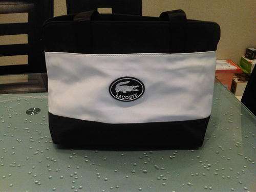 Black Lacoste Handbag