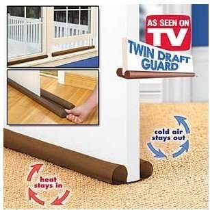 Twin Draft Guard - KEEP THE COLD AIR OUT