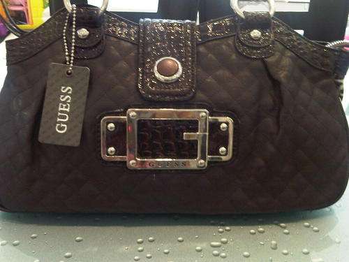 New 2011 Guess Bag - Animal Print Brown!!!
