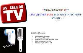 2 in 1 Lint Remover - AS SEEN ON TV