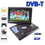 7.8" TFT LCD Screen Portable EVD/DVD wit Card Reader & USB Port, Game & 180 Degree Rotating Function