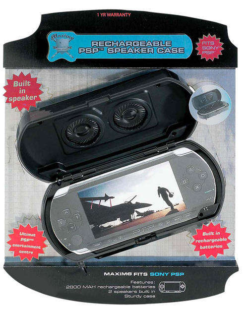 Recahrgeable PSP Speaker Case