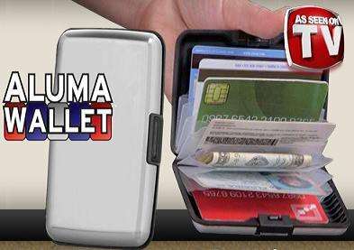 INDESTRUCTIBLE ALUMINUM WALLET!!!!!! AS SEEN ON TV