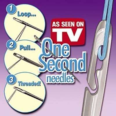 One Second Needle - Even A BLIND Person Can Thread A Needle- AS SEEN ON TV!!