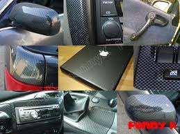 Carbon Fibre Vinyl Wrap Sheet Sticker 50*60