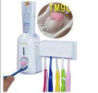 Automatic Toothpaste Dispenser + toothbrush holder SET