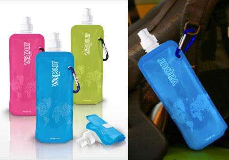 The VapurÃÂ® Anti-Bottle FLEXIBLE COLLASIBLE WATER BOTTLE