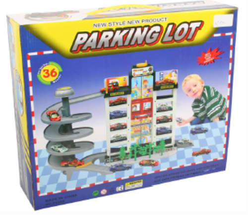 Parking Lot Toy Garage - WHAT AN AWESOME GIFT!!!