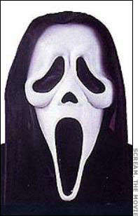 Scary Movie Mask- PERFECT FOR HALLOWEEN