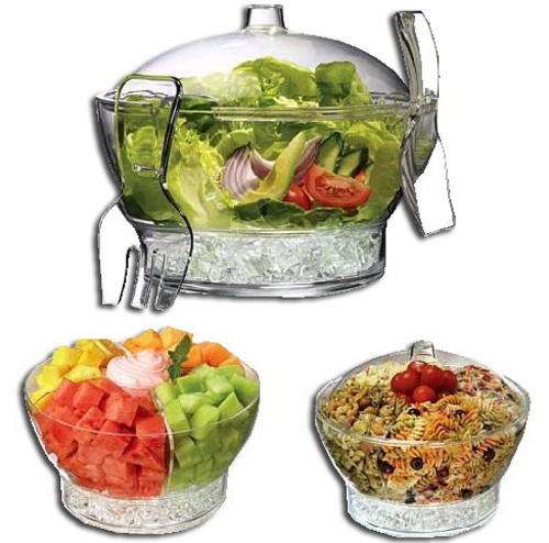 Cold Bowl On Ice - What An Awesome Idea!!!