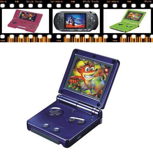 Blue 2.7inch color LCD Handheld Game players/GB Station Light+Game card)
