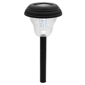 Black Solar Garden Light