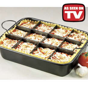 The perfect LASAGNA pan - Slice & Serve your lasagne