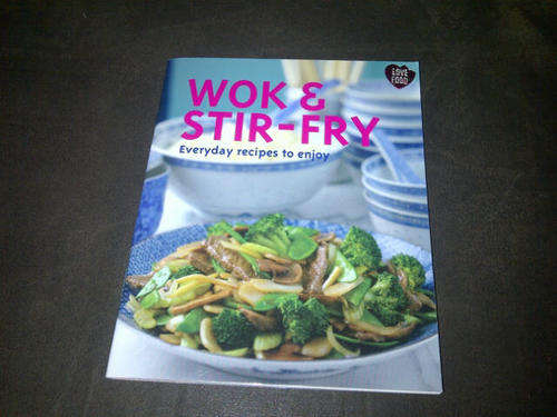 POCKET SIZE RECIPE BOOK WOK & STIR FRY