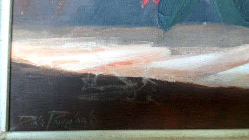 ORIGINAL DINO PARAVANO (B.1935) STILL LIFE WITH ROSES