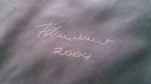 LARGE CLAERHOUT ORIGINAL! Signed & Dated - Flowers - Comes with COA 42cm x 30cm!!! STUNNING!!!