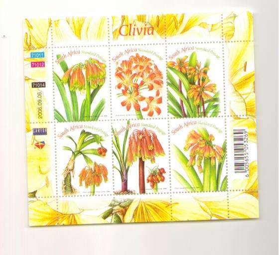 2006 CLIVIAS MINIATURE MINIATURE SHEET MINT