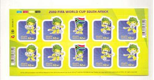 2010 FIFA WORLD CUP FULL SHEET MINT