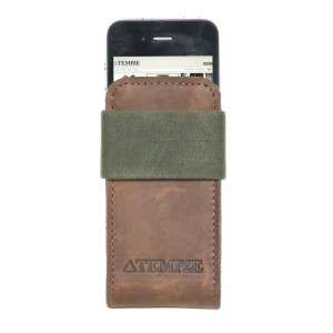 iPhone Temple Leather Case