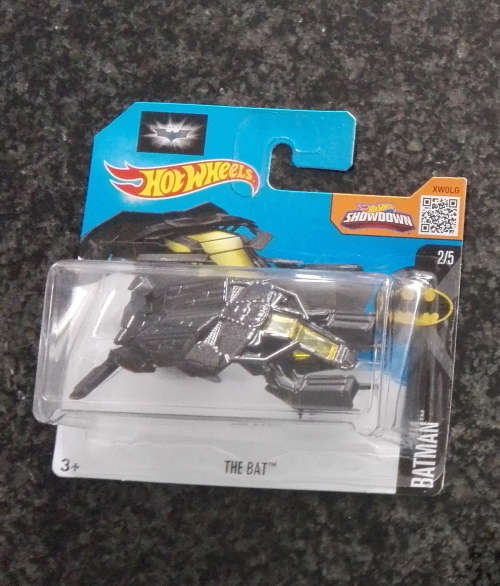 Hotwheels Hot Wheels Diecast Model Car 2016 227/250 The Bat Batman Dark Knight (2/5)