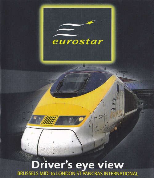 Eurostar (Brussels to London) Driver's Eye View - Blu-ray Disc