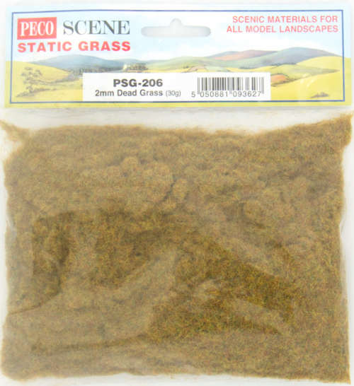 Peco Scene Static Grass PSG-206 2mm Dead Grass (30g)