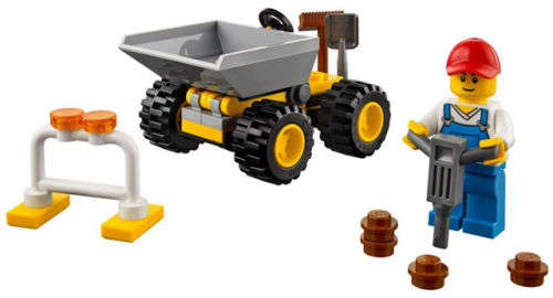 Lego City Set #30348 Mini Dumper (Polybag)