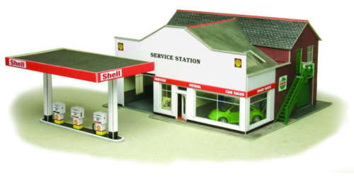 Metcalfe Service Station OO/HO PO281