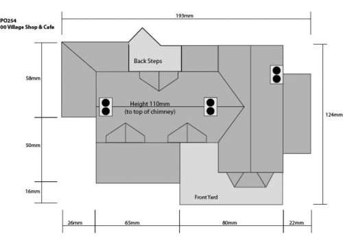 Metcalfe Village Shop & Cafe OO/HO PO254