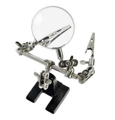 Expo Tools Helping Hands with Glass Magnifier (738-60)
