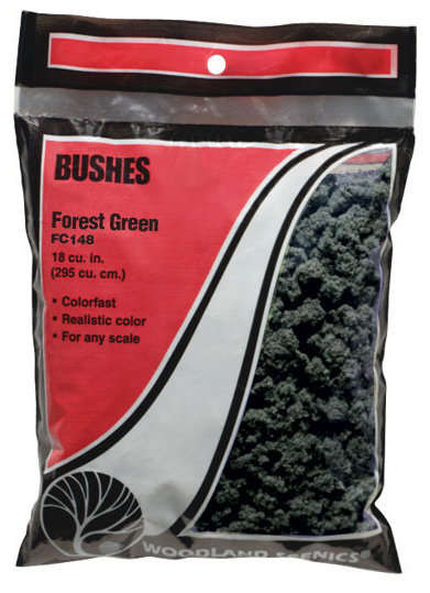 Woodland Scenics Bushes - Forest Green (FC148)