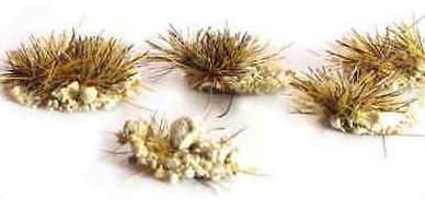 Peco PSG-52 4mm Self-adhesive Sandy Grass Tufts (Pack of 100) OO/HO