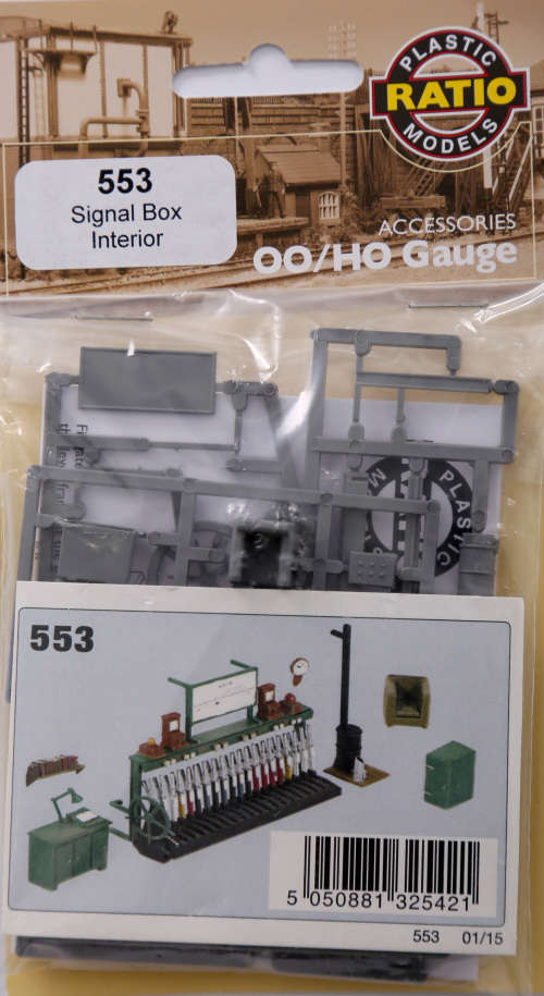 Ratio 553 Signal Box Interior Kit (OO/HO)