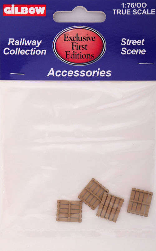 Bachmann Exclusive First Editions - Wooden Pallets (Pack of 4) OO/HO 99615