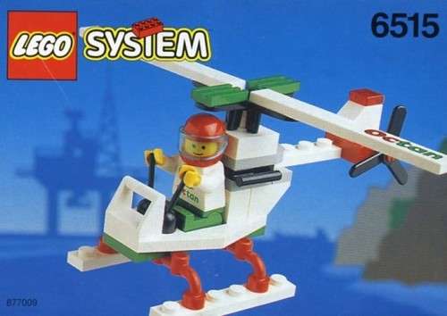 Lego #6515 Stunt Copter (Set from 1994)