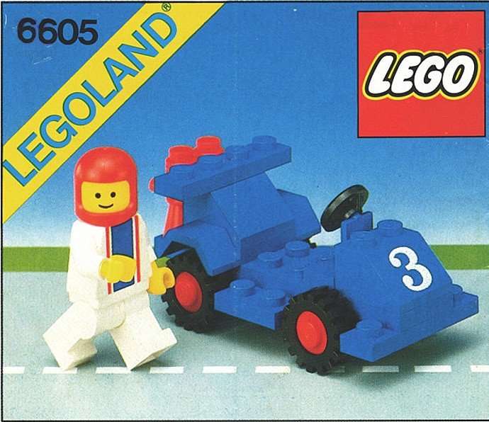 Lego #6605 Road Racer (Set from 1984)