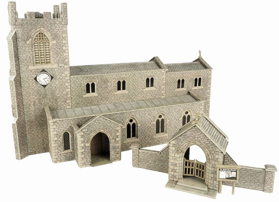 Metcalfe PO226 Parish Church Card Kit OO/HO