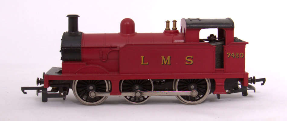 Wrenn W2204 0-6-0 LMS Tank Locomotive Maroon (OO)