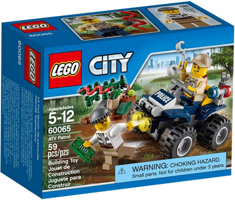 Lego #60065 ATV Patrol (Set from 2015)