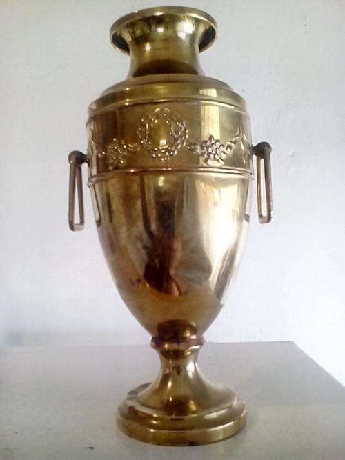 Beldray solid brass neoclassical vase
