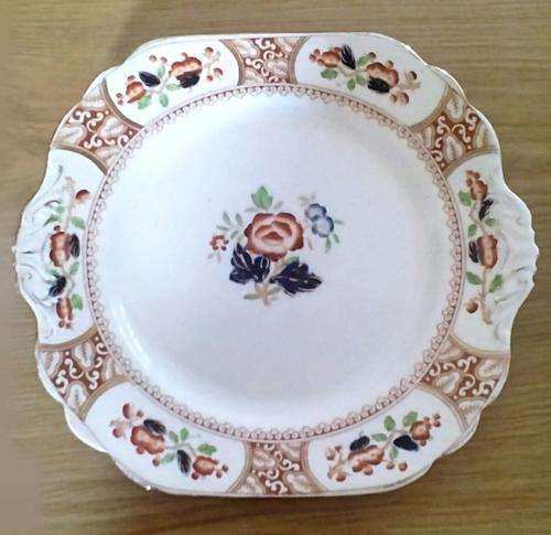 New Chelsea porcelain 'Meltona' large cake plate.