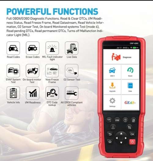 Launch creader CRP429C