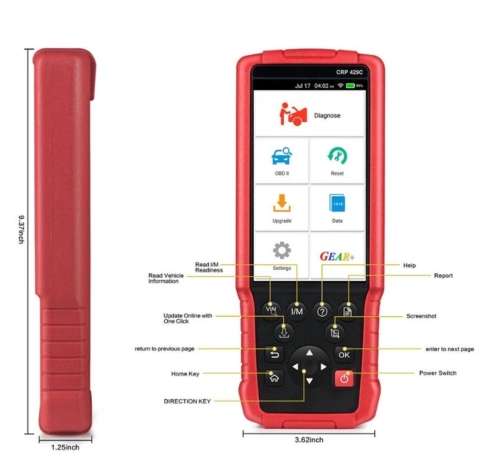 Launch creader CRP429C