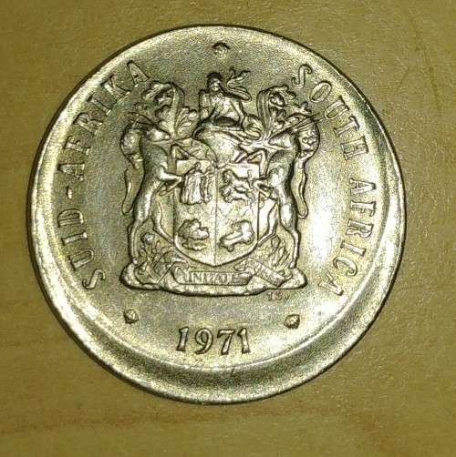 Fantastic Looking 1971 Twenty (20) Cent "error - off center strike"