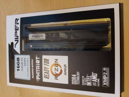 Patriot Viper 16Gb DDR4 3600MHz Kit (2x 8Gb sticks)