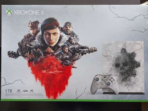 Microsoft Xbox One X - Special Gears of War Edition (including extra games)