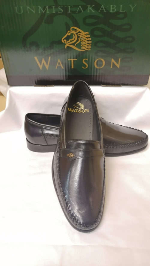 Watson Step-On-Airs Black Slip On Shoes Size 9 (Retail R2499)